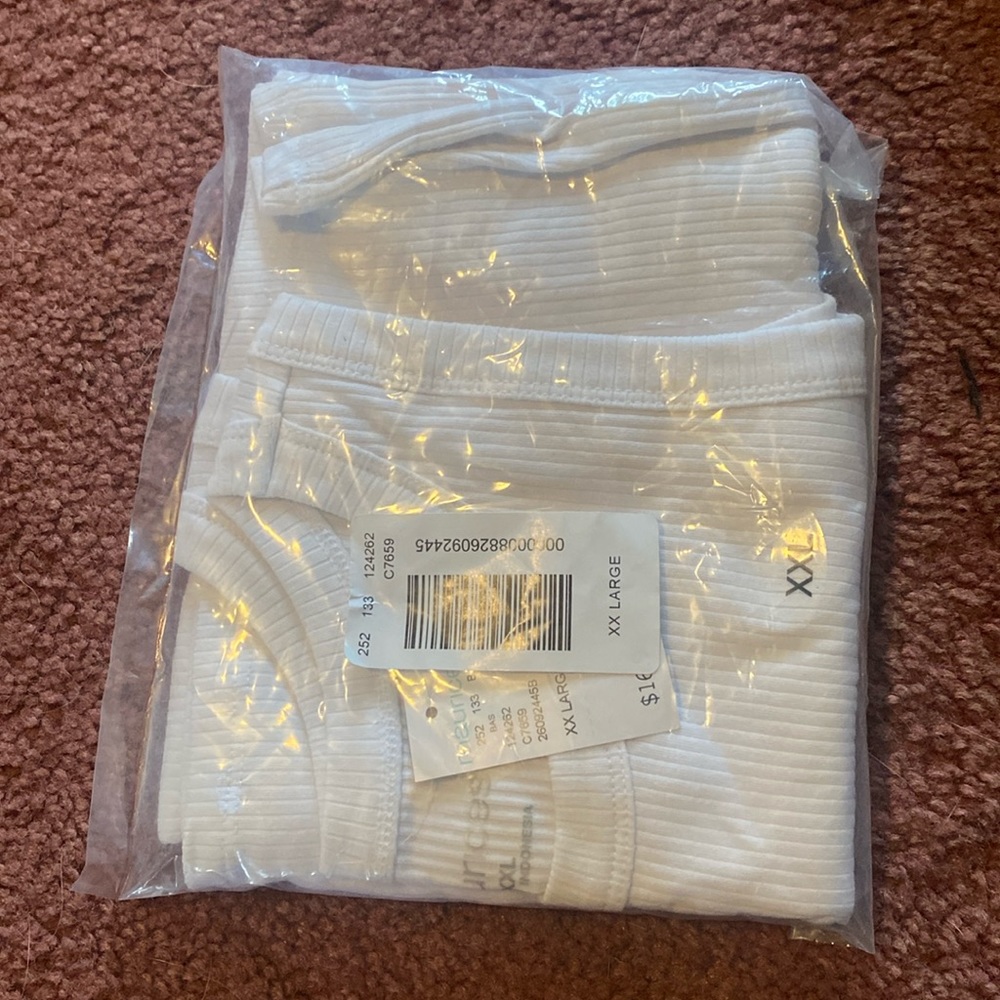 New Maurice’s White Tank Top XXL